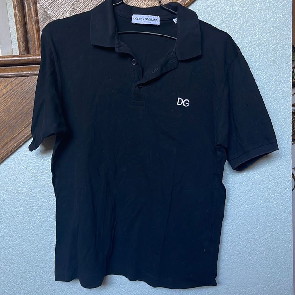 Dolce & Gabbana polo shirt ladies xl black